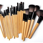 Gift Bag Of 24 Pcs Makeup Brush Sets Professional Cosmetics Brushes Eyebrow Powder Foundation Shadows Pinceaux Make Up Tools