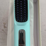 2 In 1 Straight Hair Comb Wireless Hair Straightener Brush Hair Fast Heating Portable Hot Curler USB Charging
