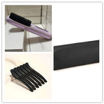 2 In 1 Straight Hair Comb Wireless Hair Straightener Brush Hair Fast Heating Portable Hot Curler USB Charging